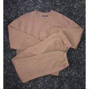 Sweatsuit Set w/ Crewneck & Sweatpants